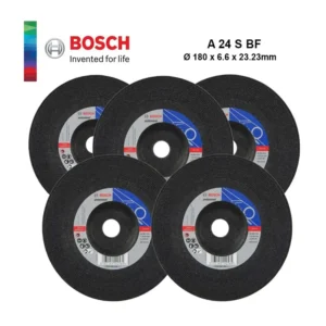 Bosch Grinding Disc 7" (180 x 6.6 x 22.23mm) – Heavy Duty মেটাল ঘষার জন্য  ডিস্ক (Model: 2608600264)