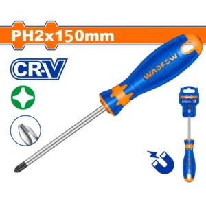 Wadfow Phillips Screwdriver 150mm WSD2226 | ওয়াডফো স্ক্রু ড্রাইভার - মজবুত ও টেকসই হ্যান্ড টুল।