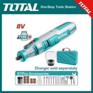 TOTAL TMGLI0801 Cordless Grinder 12V | টোটাল কর্ডলেস গ্রাইন্ডার 100mm – হালকা ও শক্তিশালী মেশিন