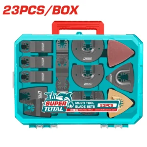 TOTAL TAKTMT2301 Multi-Tool Blade Set (23 pcs) – কাটিং, স্যান্ডিং ও স্ক্র্যাপিং এক্সেসরিজ