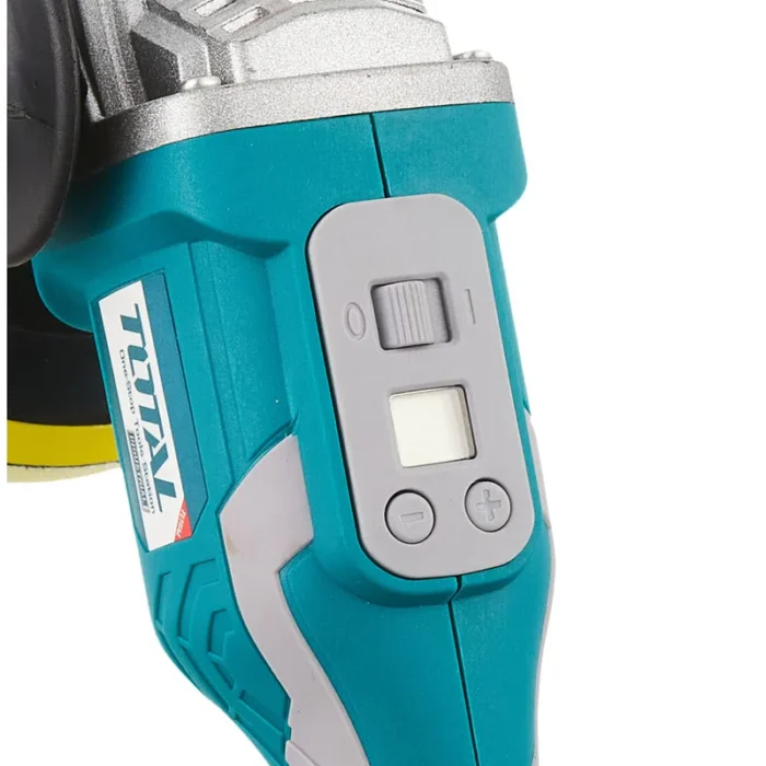 TOTAL TAPLI2001 20V Lithium-Ion Cordless Angle Polisher – Brushless, 150 mm Pad, Digital Speed Contro (1) TOTAL TAPLI2001 20V Lithium-Ion Cordless Angle Polisher – Brushless, 150 mm Pad, Digital Speed Contro (1)