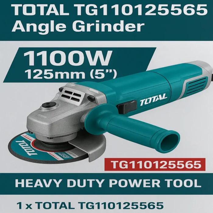 TOTAL TG110125565 Angle Grinder 1100W 125mm (5)