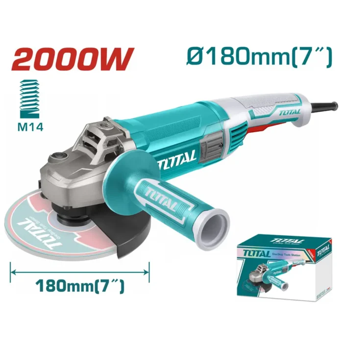 TOTAL TG12018026 Angle Grinder 2200W 180mm (2).