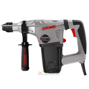 Crown CT18116 1050W Rotary Hammer Drill – 32mm SDS-Plus | Concrete, Steel & Wood Drilling