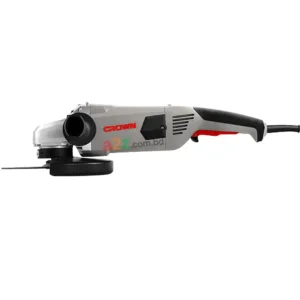 Crown CT13489-230S 2,600 W 9″ (230 mm) Heavy-Duty Angle Grinder – M14 Spindle Thread, Fixed-Speed Pro Tool