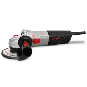 Crown CT13502-125R 1010W Angle Grinder – Ø125 mm / 5″ Cutting Disc, M14 Spindle Thread, High-Speed Professional Tool