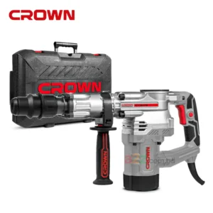 Crown CT18173H 1300W Demolition Hammer | 20J Impact Power | 17mm HEX Chuck | হেভি ডিউটি কংক্রিট ব্রেকার মেশিন