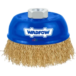 WADFOW WCE1421 75 mm Cup Brush – M10×1.5 Thread, High RPM