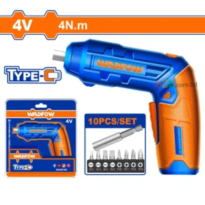 WADFOW WCV4415 4V Cordless Screwdriver – USB-C, 4 Nm Torque