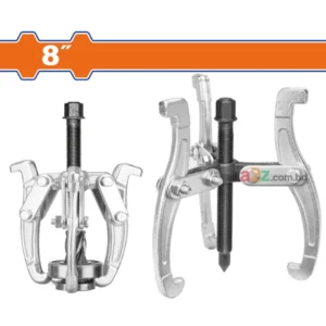 WGP3A08 8" Three Jaws Puller | Drop Forged Zinc Plated Tool
