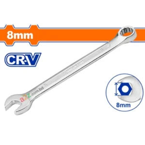 WADFOW WSA1108 8 mm Combination Spanner – Cr‑V Steel Finish