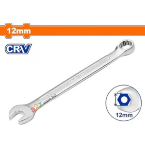 WSA1112 12mm Combination Spanner – Chrome-Plated Cr-V Tool