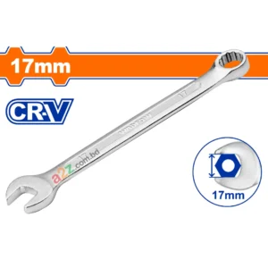 WSA1117 17mm Combination Spanner – Chrome-Plated Cr-V Tool