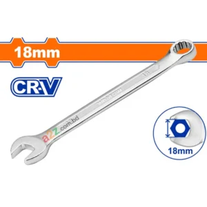 WSA1118 18mm Combination Spanner – Chrome-Plated Cr-V Tool