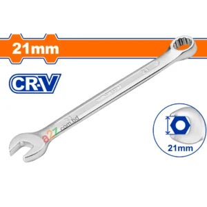 WSA1121 21mm Combination Spanner – Chrome-Plated Cr-V Tool