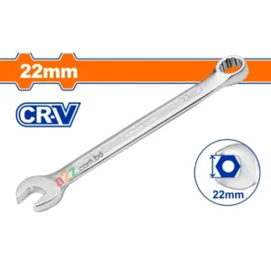 WSA1122 22mm Combination Spanner – Chrome-Plated Cr-V Tool