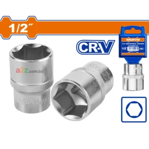 WADFOW WSC1208 1/2″ Hexagonal Socket – Size 8 mm Cr‑V Steel