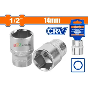 WSC1214 14mm Hexagonal Socket – Durable Cr-V 1/2″ Tool
