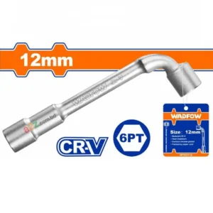 WADFOW WTH3112 12 mm L‑Angled Socket Wrench – Cr‑V Steel