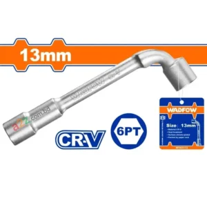 WTH3113 L-Angled Socket Wrench 13mm | Cr-V Chrome-Plated
