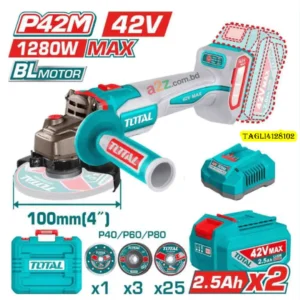 TAGLI4128102 42V Brushless Cordless Angle Grinder