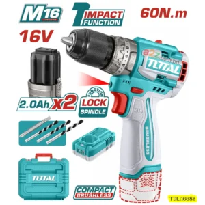 TDLI16682 16V Brushless Cordless Drill 60Nm