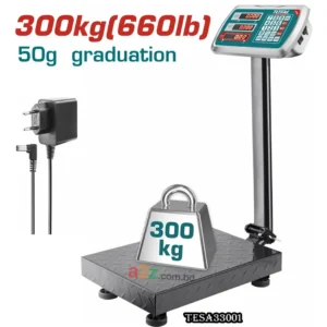 TESA33001 300 kg Digital Scale – LED Display Heavy Duty