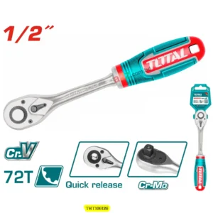 THT106126 1/2″ 45T Ratchet Wrench – Cr-V/CrMo Heavy Duty