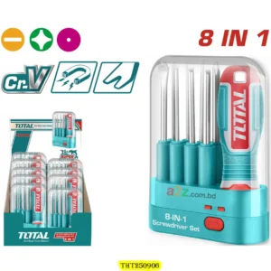 THT250906 9 Pcs Interchangeable Screwdriver Set CR-V