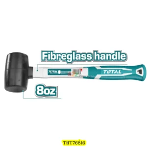 Professional Rubber Hammer Series 8oz–16oz | Non-Spark Soft Face & Fiberglass Handle Hammers