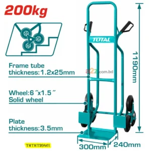 THT Hand Trolley Series – 150kg & 200kg Heavy-Duty Industrial Carts