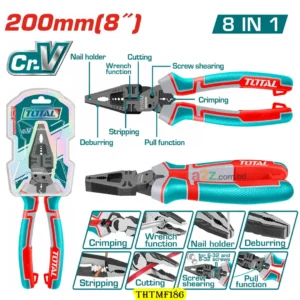 Professional Combination Pliers Series 6"–8" | Cr-V, Anti-Rust, Multi-Function & Compound Action Pliers