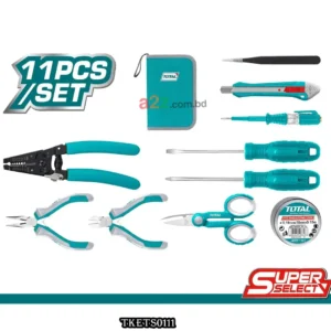 TKETS0111 11 Pcs Electricians Tools Set – Professional Kit