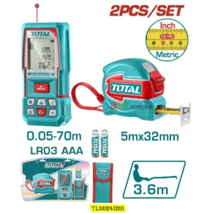 TLDD241201 Laser Distance Detector Combo Kit 0.05-70m