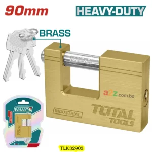 Heavy Duty Brass Block Padlock Series 80mm–90mm | High-Security Brass Locks