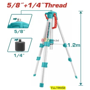 TLLT01152 Aluminum Tripod 1.2m for Laser Levels