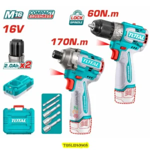 Cordless Combo Kit TOSLI240968 drill and impact driver