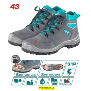 steel toe safety boots size 43