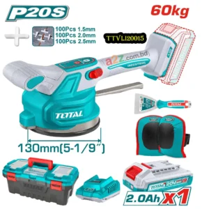 TTVLI20015 Cordless Tile Vibration Machine 20V | 60kg Suction