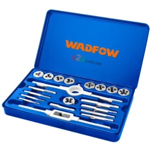 WAJ1L02 20 PCS Metric Tap & Die Set – M3–M12 Thread Tools