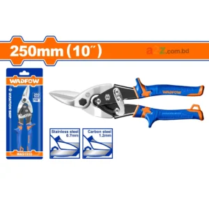 WAS1910 10″ Aviation Snip Left – Two-Tone Soft Handle, Carbon Steel