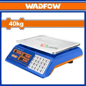 WEC1204 Electronic Scale – 40kg LED Digital Weighing Scale