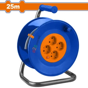 WEJ8380 25m Extension Reel with 4 Sockets & Safety