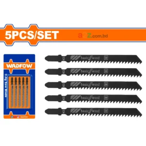 WJB111C Jig Saw Blade for Wood – 5pcs, 8TPI, Quick Cut