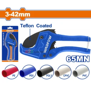 WPC54642 PVC Pipe Cutter – 3-42mm Teflon Coated, Aluminum