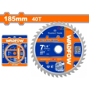 WTC1K05 185mm TCT Saw Blade – 40T, Wood Cutting