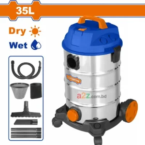 WVR4A35 1200W Heavy-Duty 35L Industrial Vacuum Cleaner