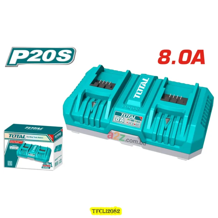 2-Port Battery Charger – P20S 20V 4A | TFCLI2082 - TFCLI2082
