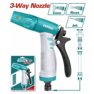 plastic trigger nozzle THWS010301 3 way spray garden hose nozzle