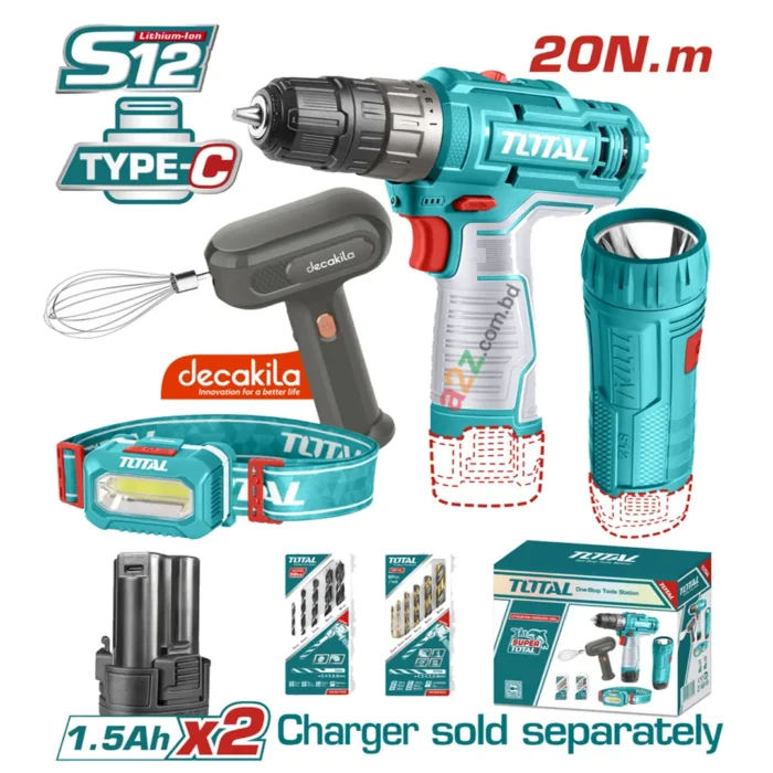 lithium ion cordless combo kit 12v TOSLI23115
